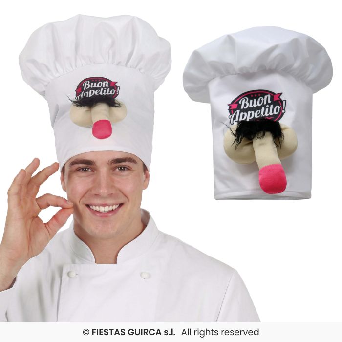 Willy Hat Chef's Hat Mens Fancy Dress Accessory Stag Night Outfit