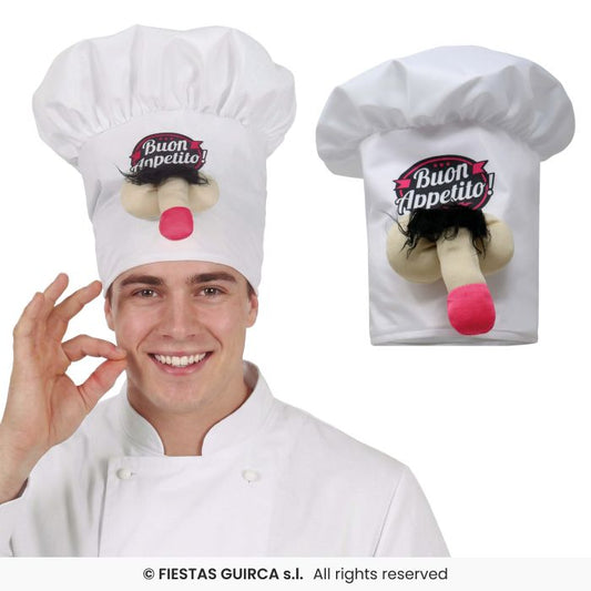 Willy Hat Chef's Hat Mens Fancy Dress Accessory Stag Night Outfit