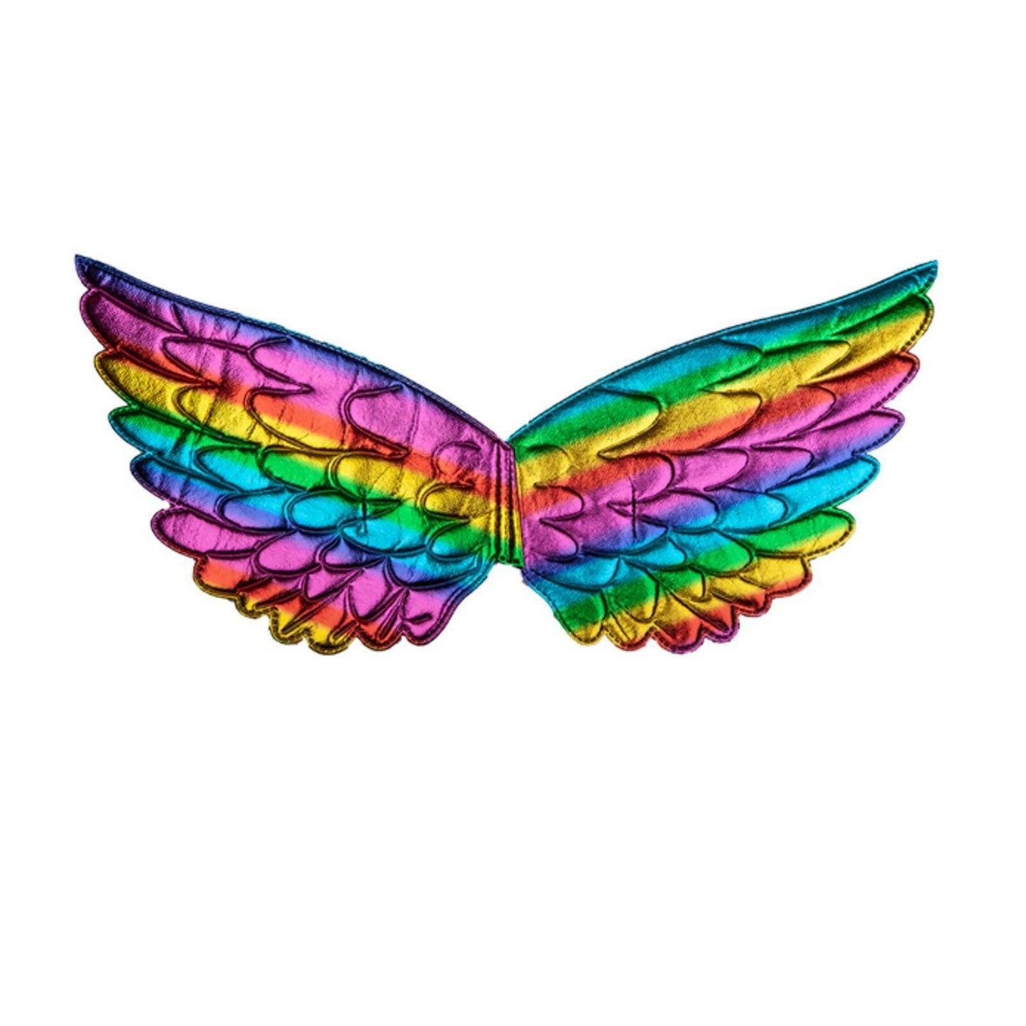 Rainbow Metallic Wings