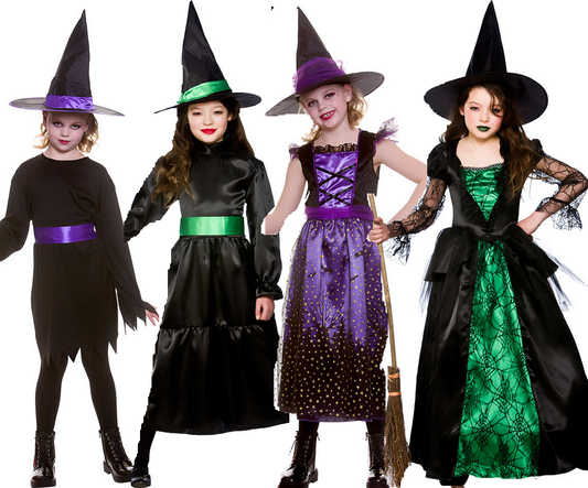 Girls Wicked Witch Costumes