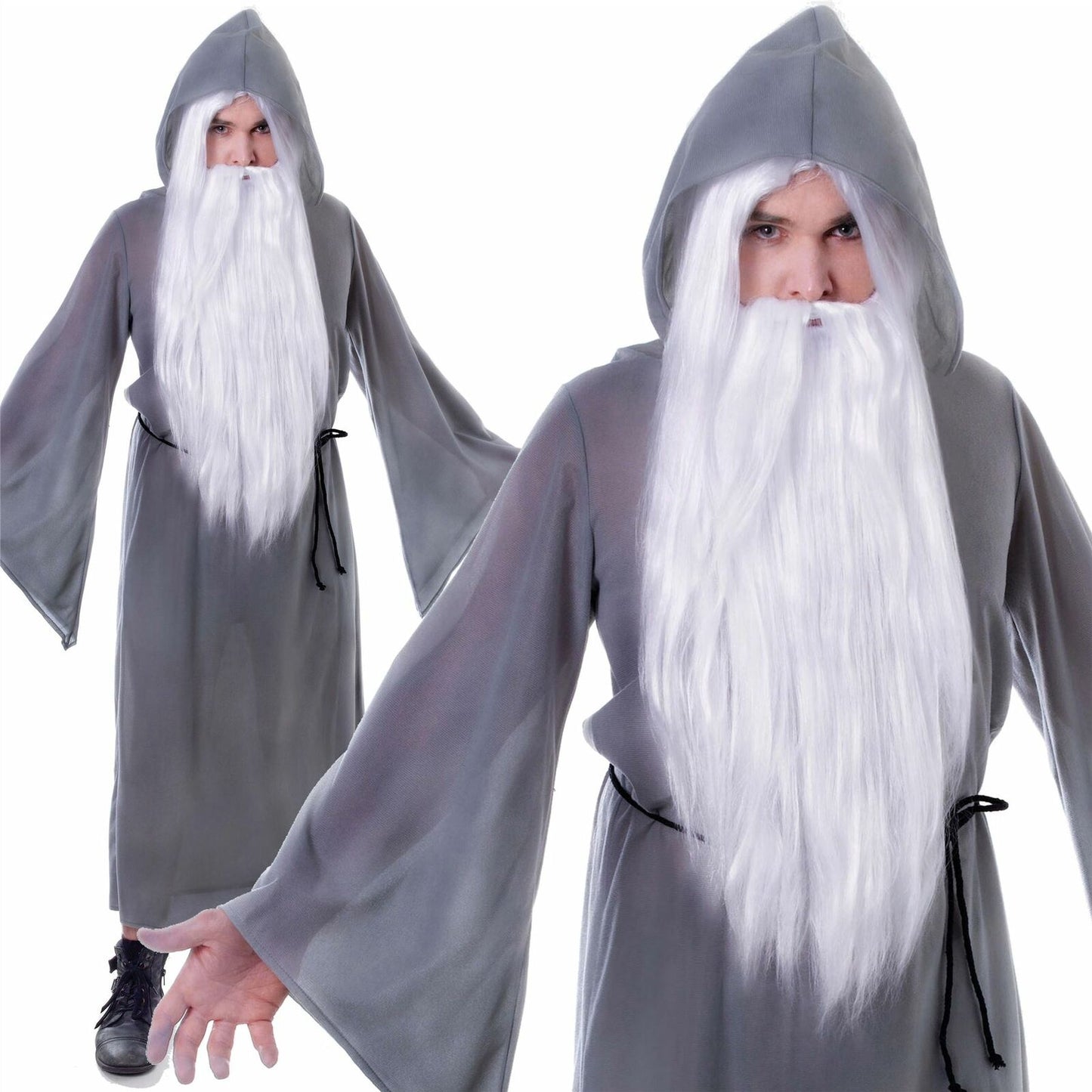 Wizard Cloak Grey