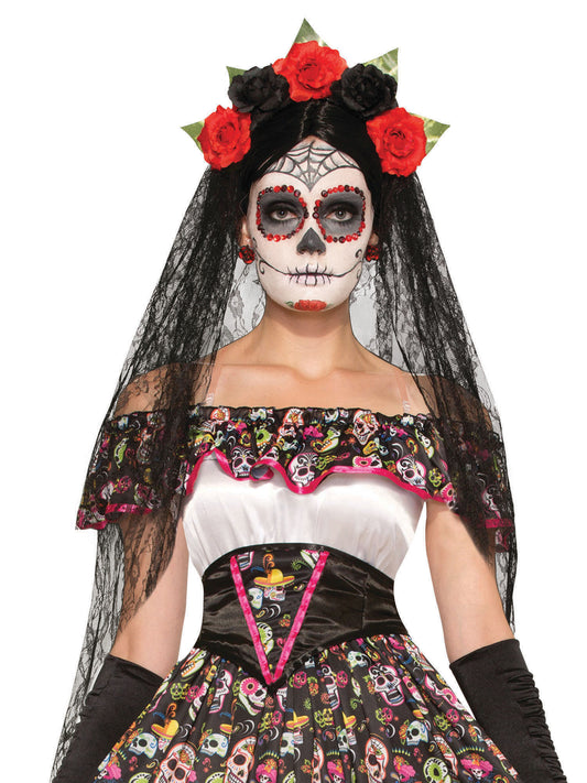 Day of the Dead Veil