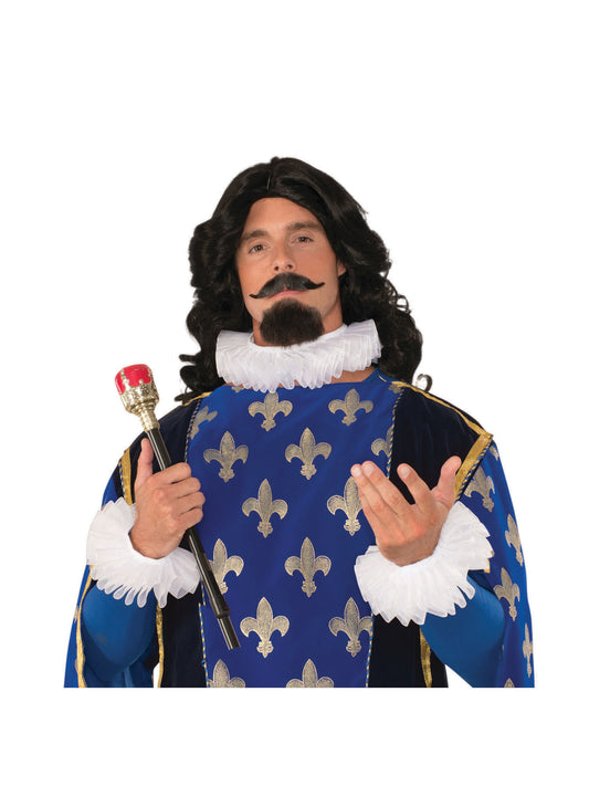 Renaissance Collar & Cuff Set Medieval King Arthur Fancy Dress Accessory