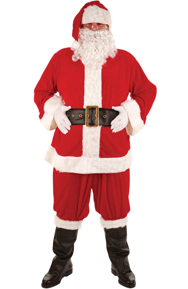 Super Deluxe 8pc Santa Suit