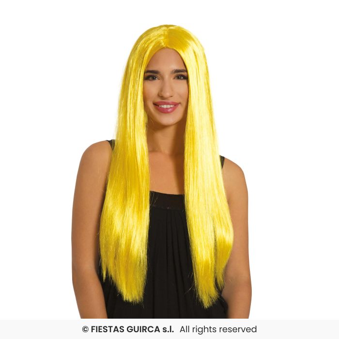Long Straight Wig Adults Fancy Dress Glamuor Wig Ladies Coloured Wigs