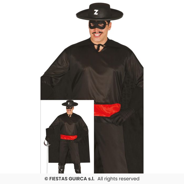 Mens Bandit Costume Justice Speaker Adults Fancy Dress Costume Spanish Bandit