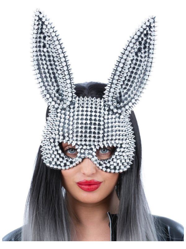 Fever Studded Bad Bunny Mask Adults Halloween Fancy Dress Accessory Sexy Rabbit
